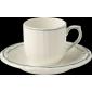 Tasse et soucoupe café - 11 cl - diam. 14 cm