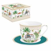 Tasse déjeuner & soucoupe - 33cl