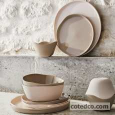 Assiette Plate 260mm - Brume Taupe