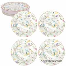 Coffret 4 assiettes dessert 19cm