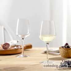 Coffret 6 Verres à pied 28cl & 18cm