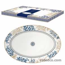 Plat ovale 36 x 24.5cm