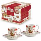 Set 2 Tasses café 8cl & soucoupe