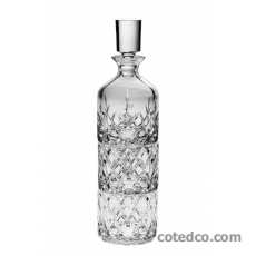 Set Carafe +2 gobelets whisky - Cristal