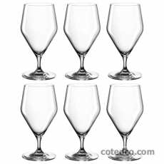 Coffret 6 Verres à pied 33cl & 16cm