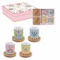 Coffret 4 Gobelets café en Porcelaine