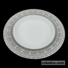 Assiette creuse à aile 220mm