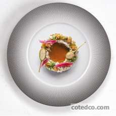 Assiette Dessert 240mm - L Fragment Noir