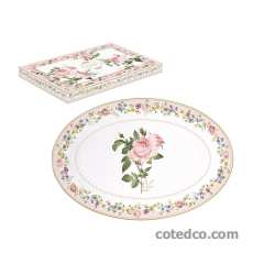 Plat ovale 35 x2.5cm