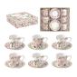 Coffret 6 P-Tasse café en Porcelaine