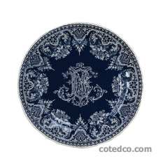 Assiette dessert - Monogramme - diam. 21.8 cm