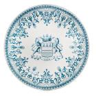 Assiette mignardise - Blason - diam. 12.8 cm