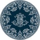 Assiette mignardise - Monogramme - diam. 12.8 cm