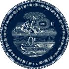 Assiette mignardise - Rébus - diam. 12.8 cm