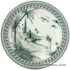 Assiette dessert - Vue d Orient - diam. 21.8 cm